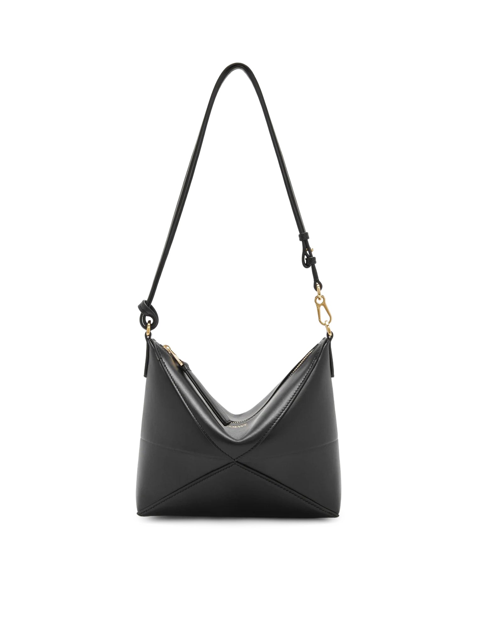 BORSA A BUSTA PUZZLE IN PELLE DI VITELLO LUCIDA