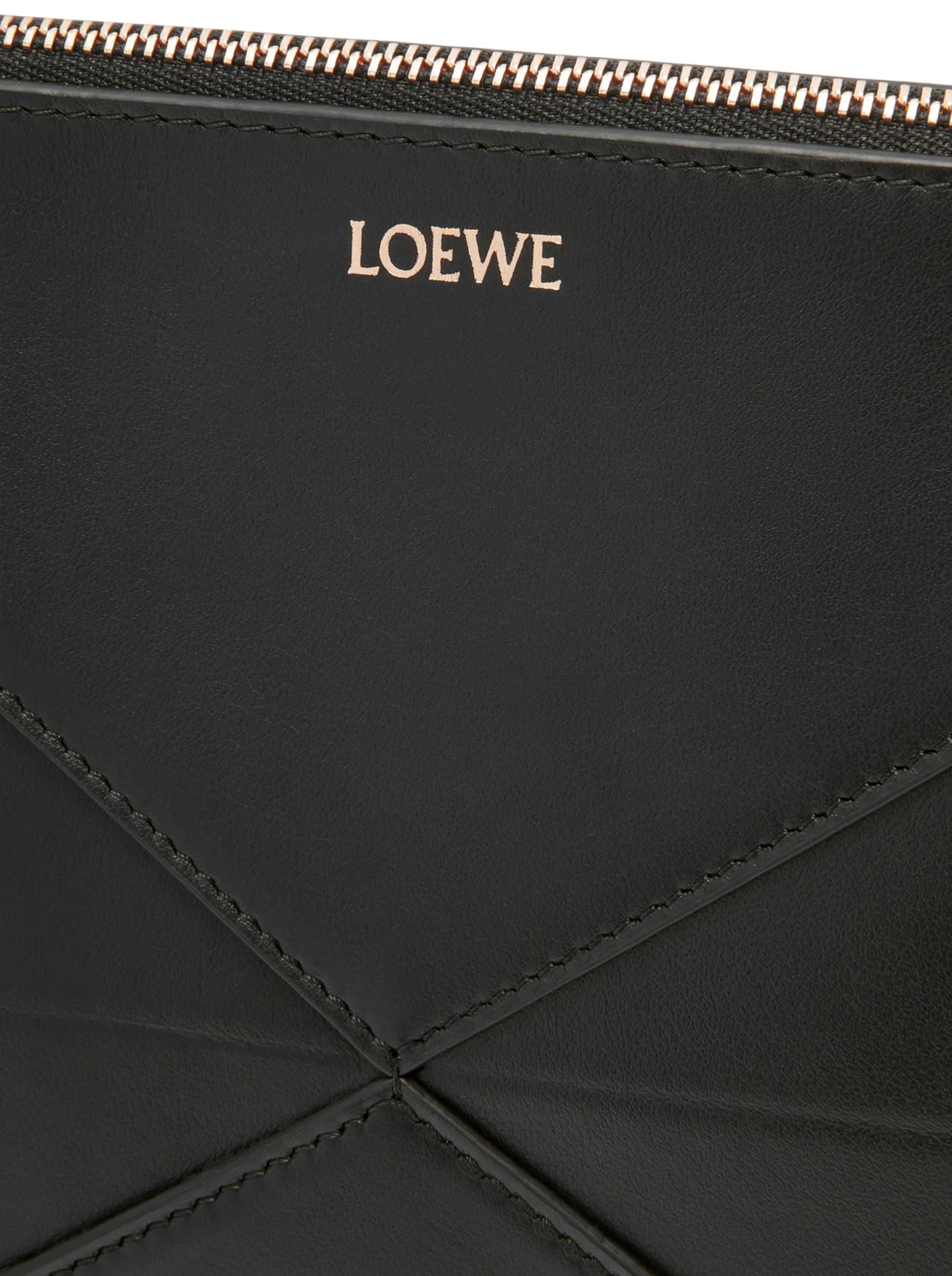 BORSA A BUSTA PUZZLE IN PELLE DI VITELLO LUCIDA