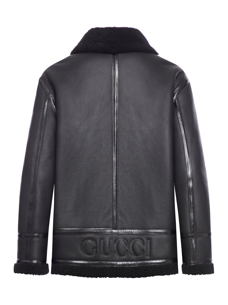 BIKER IN PELLE GUCCI