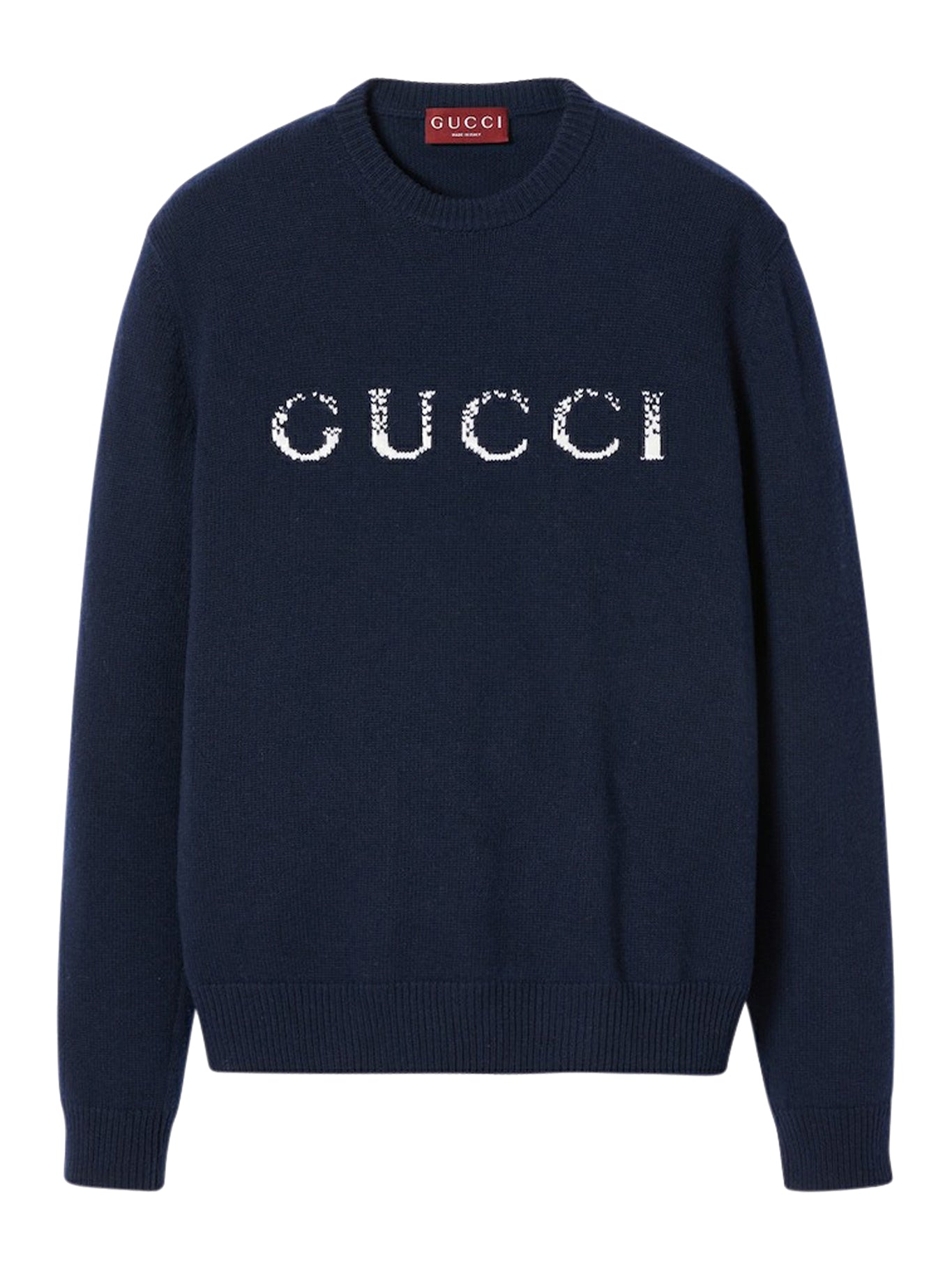 MAGLIONE IN LANA CON INTARSIO GUCCI