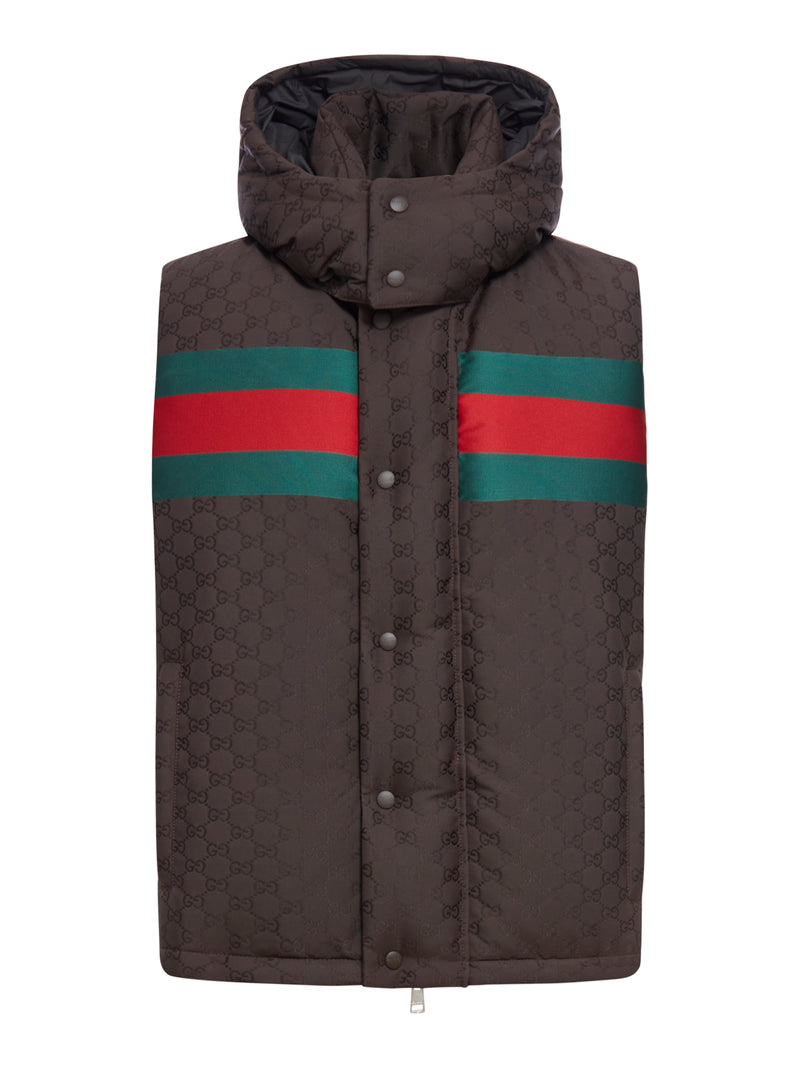 Gilet Gucci con banda web