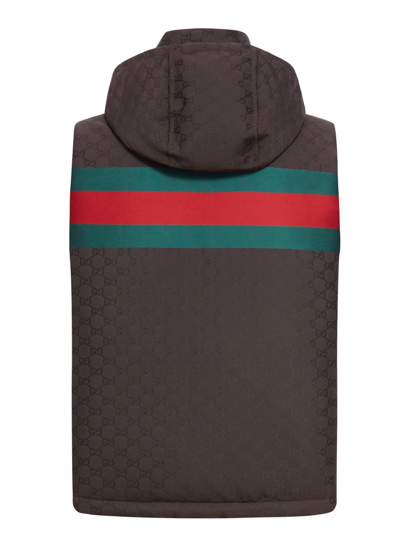 Gilet Gucci con banda web