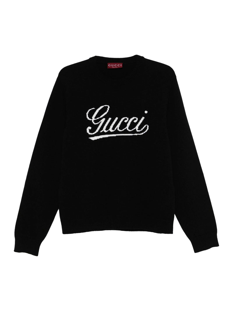 MAGLIONE IN LANA CON INTARSIO GUCCI