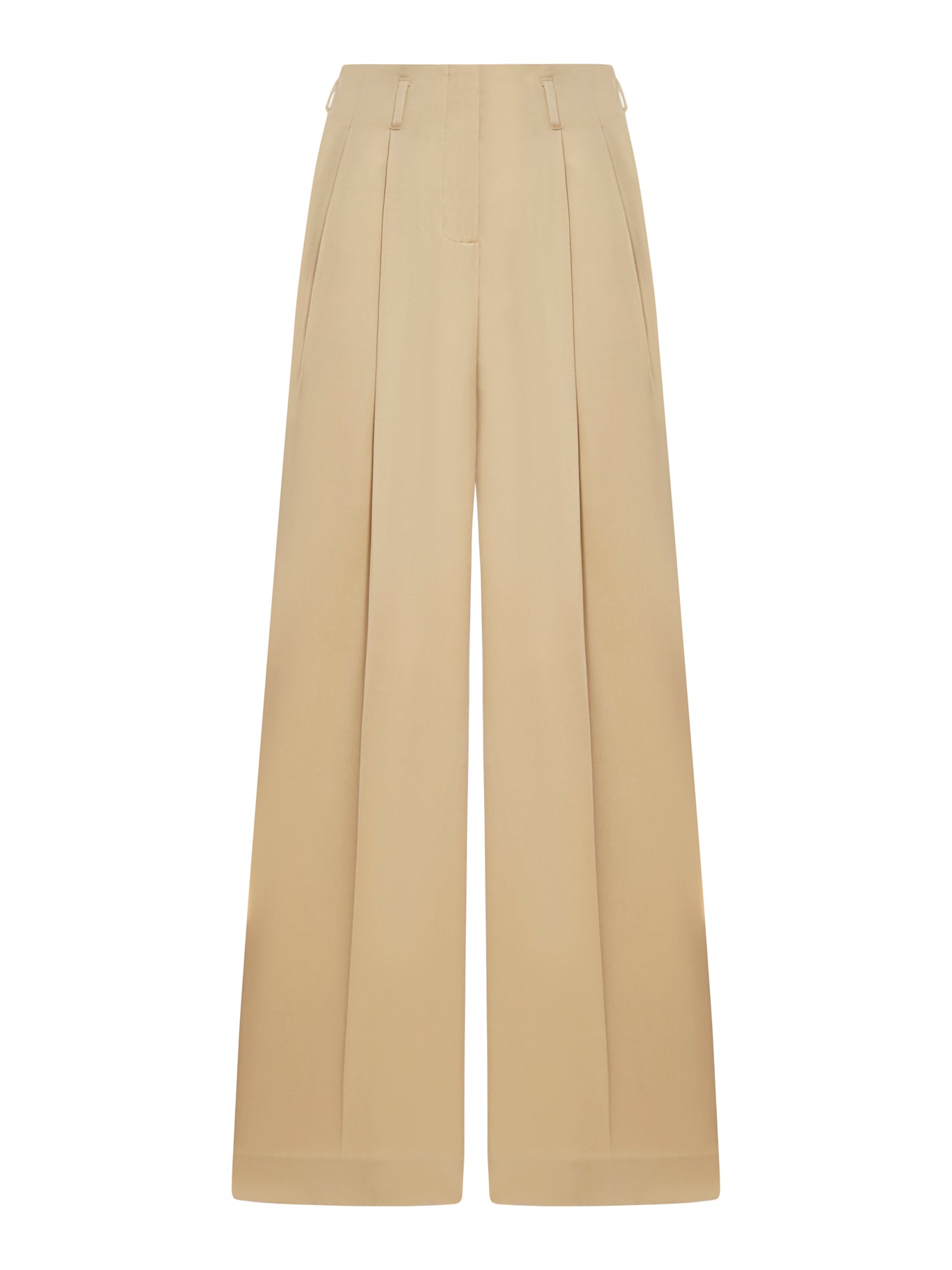 Pantalone da donna in gabardine di lana