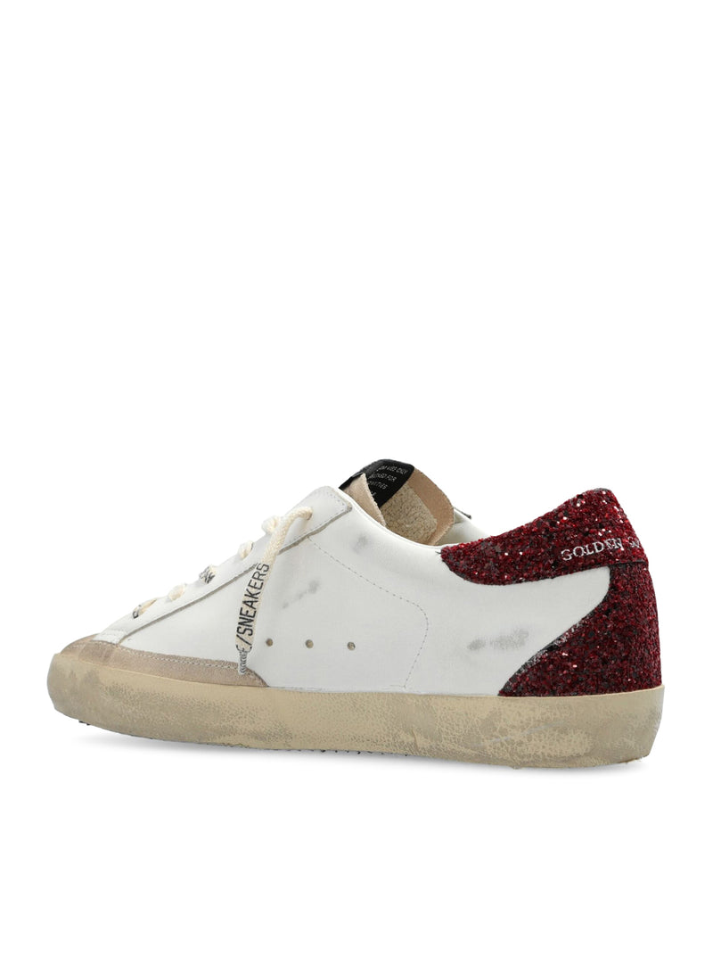 Sneakers SuperStar in pelle invecchiata