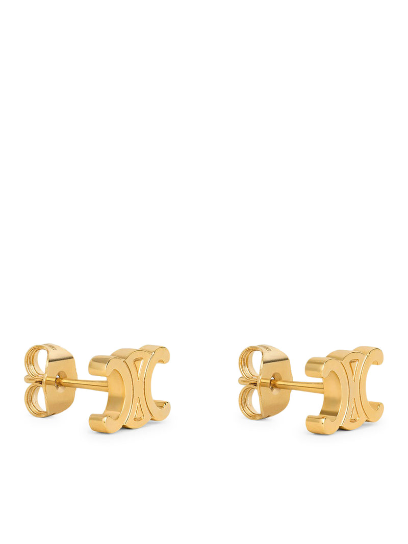 ORECCHINI TRIOMPHE IN OTTONE FINITURA ORO