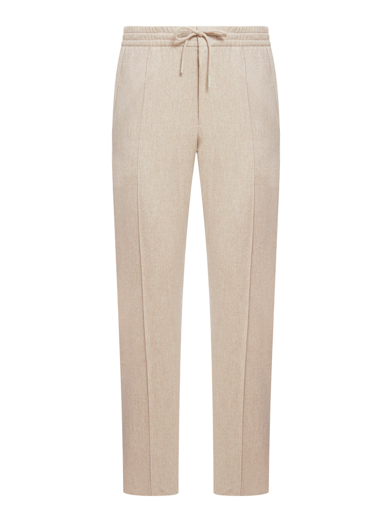 Suitnegozi PANTALONI DRAWSTRING IN LANA SETA E CASHMERE