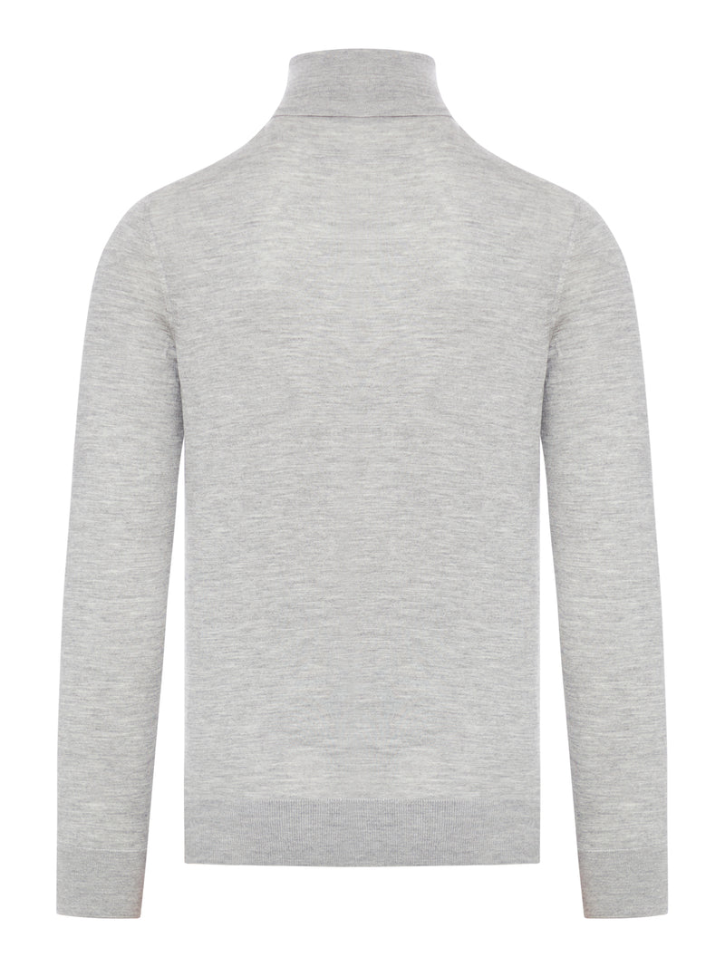 maglia a collo alto in lana cashmere