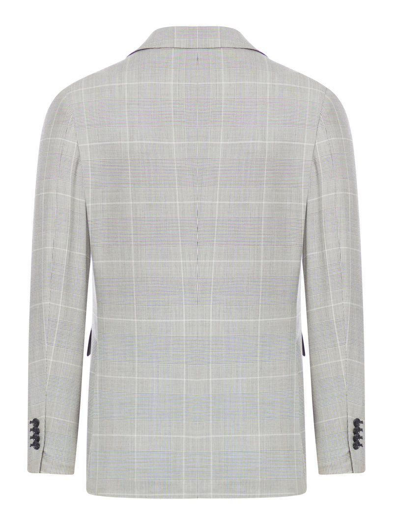 ABITO IN LANA STAMPA CHECK