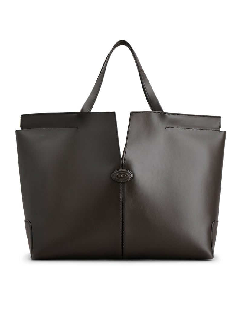 Tod`s Di Bag Folio in Pelle Media