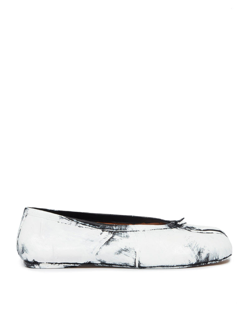 BALLERINE TABI IN NAPPA DIPINTE A MANO
