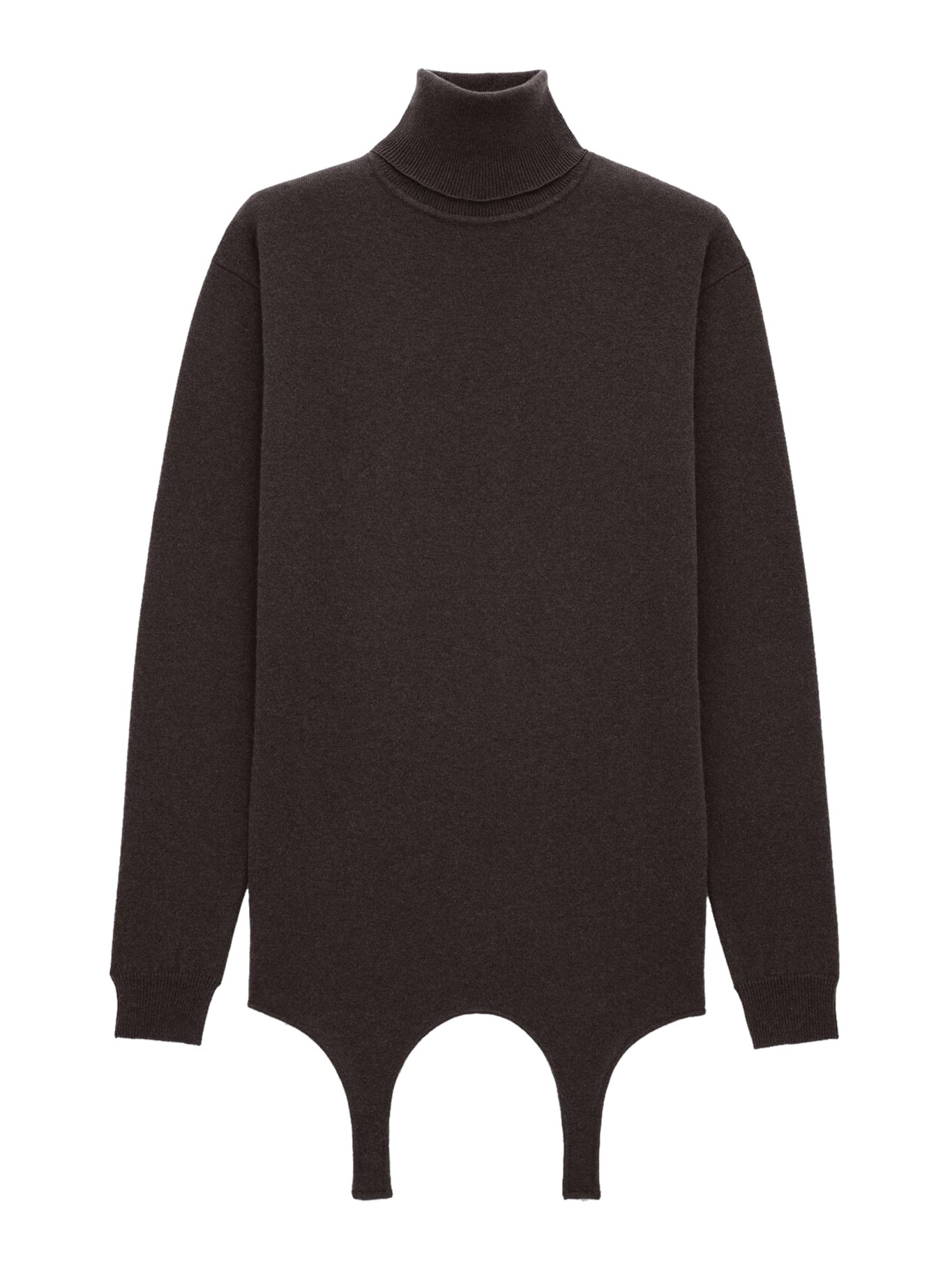 PULLOVER DOLCEVITA IN CASHMERE CON GIARRETTIERA