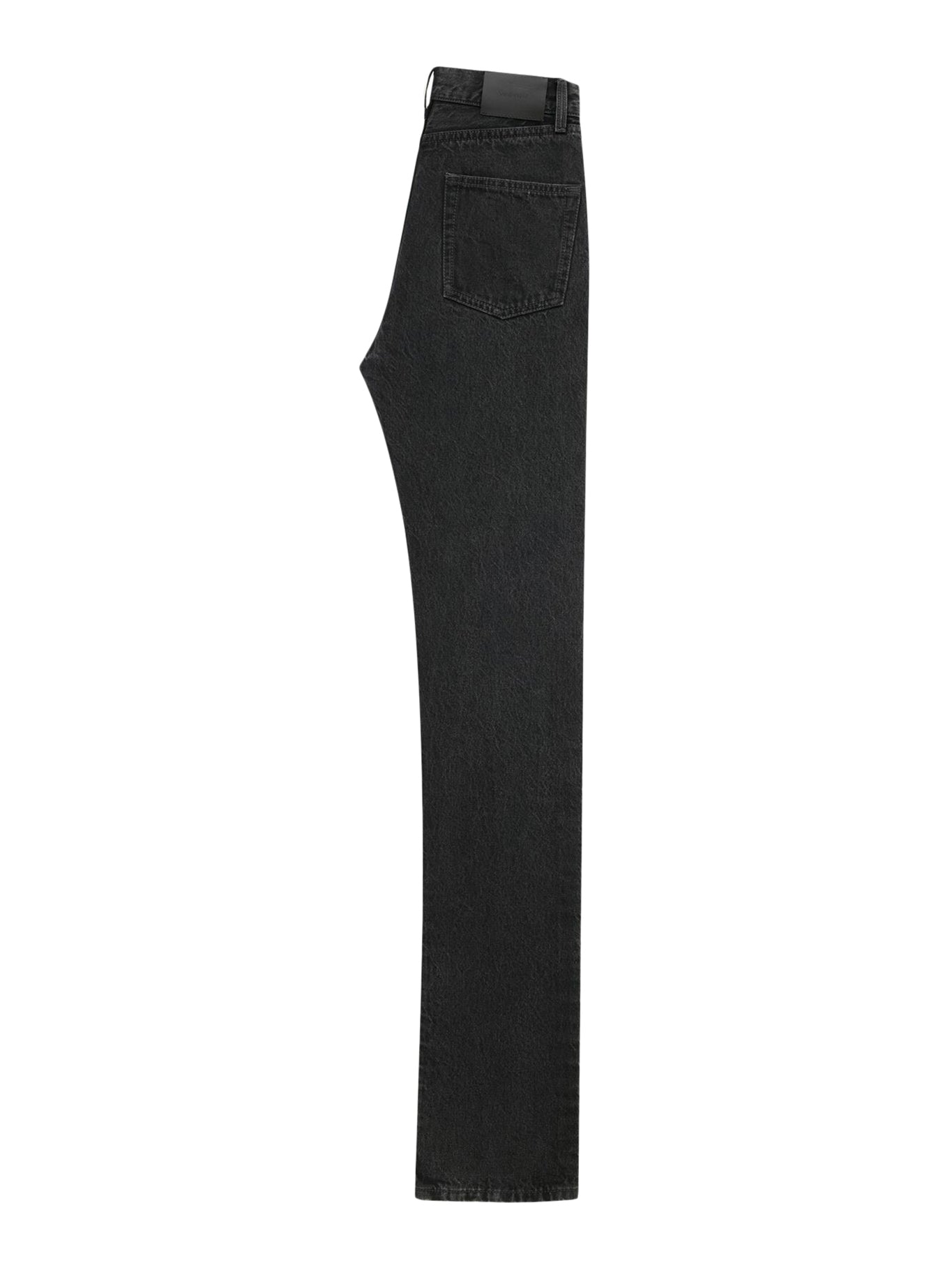 JEANS SLIM-FIT STILE ANNI ‘90 IN DENIM ROCK NERO