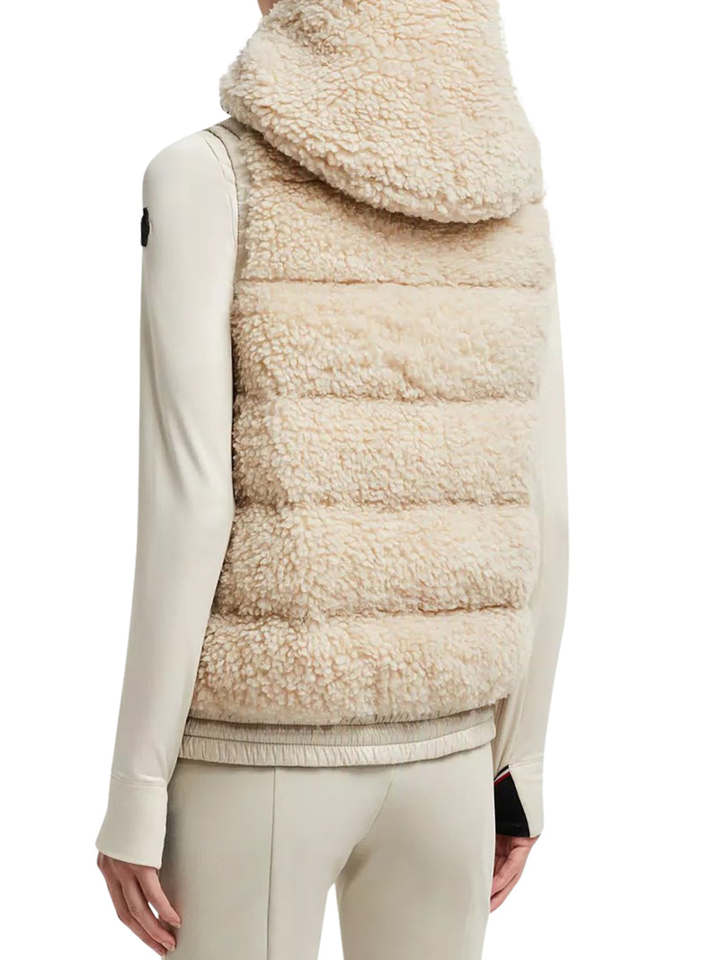 GILET IMBOTTITO CON ZIP TEDDY