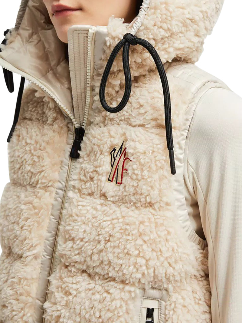 GILET IMBOTTITO CON ZIP TEDDY