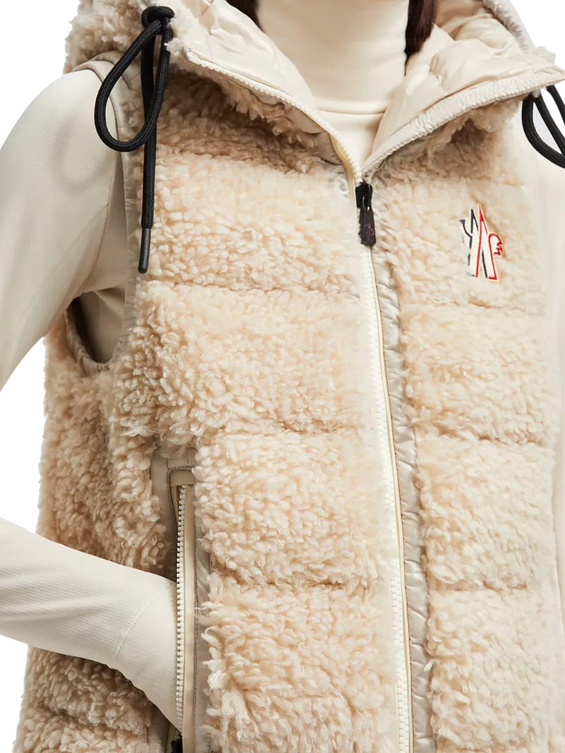 GILET IMBOTTITO CON ZIP TEDDY