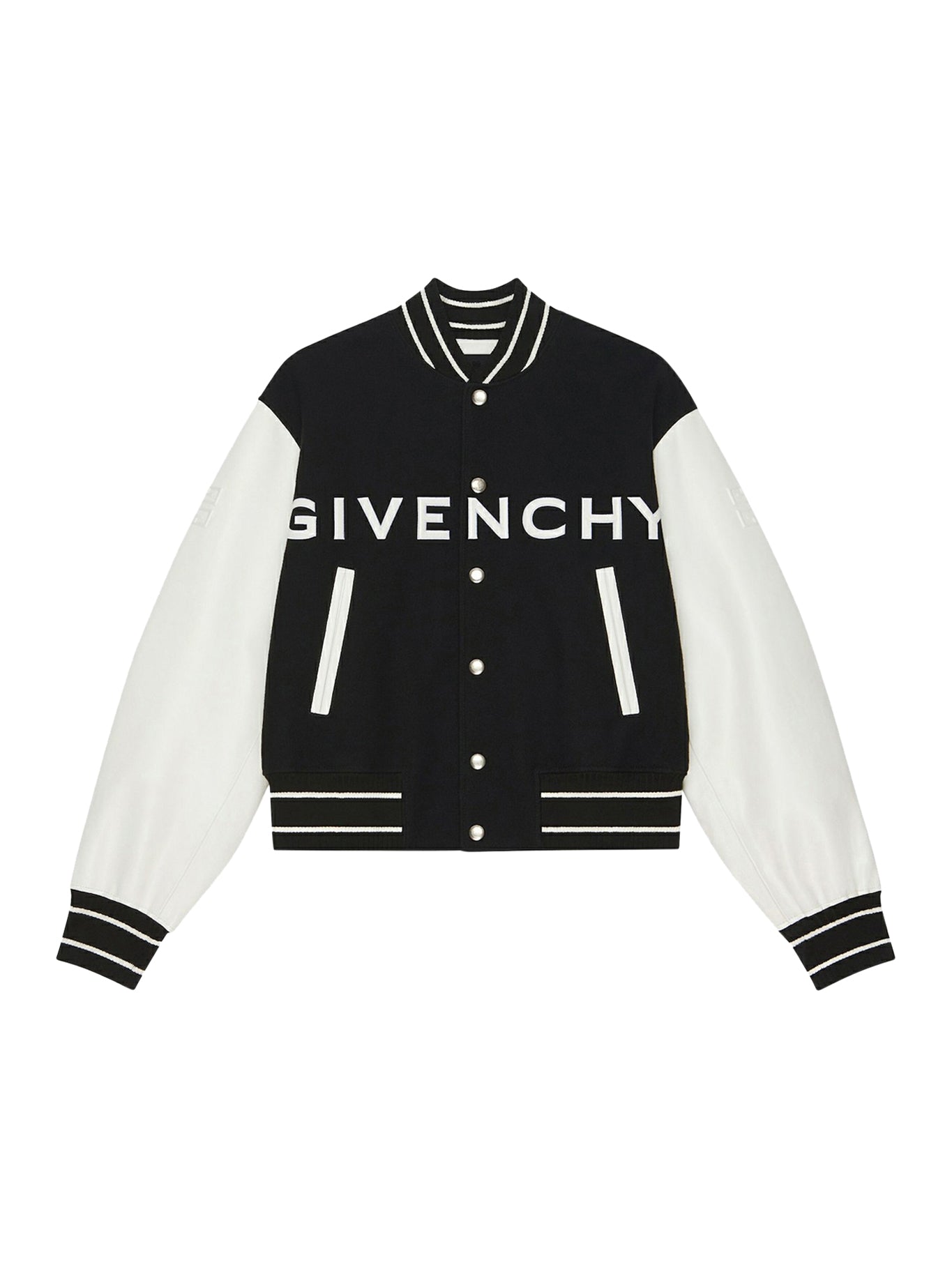 Bomber GIVENCHY in lana e pelle