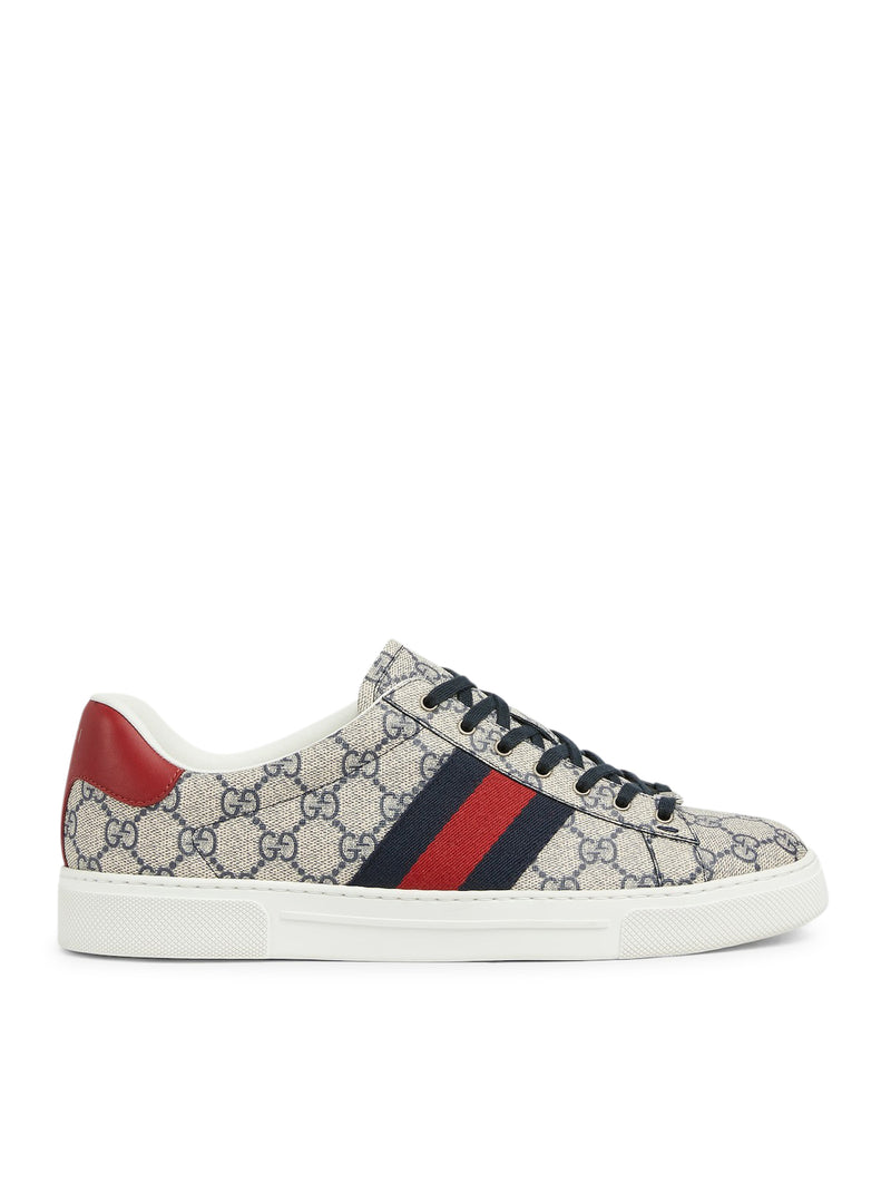 SNEAKER GUCCI ACE UOMO CON DETTAGLIO WEB