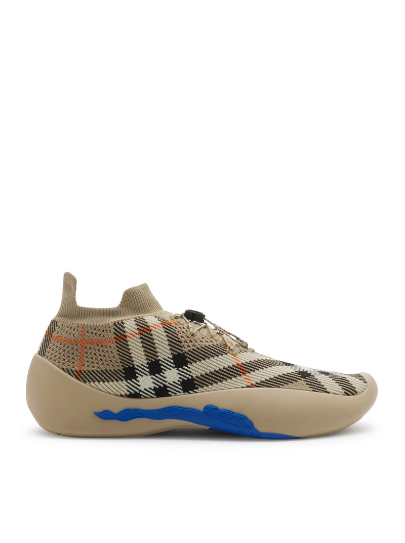 SNEAKER NEPTUNE CON MOTIVO CHECK A MAGLIA