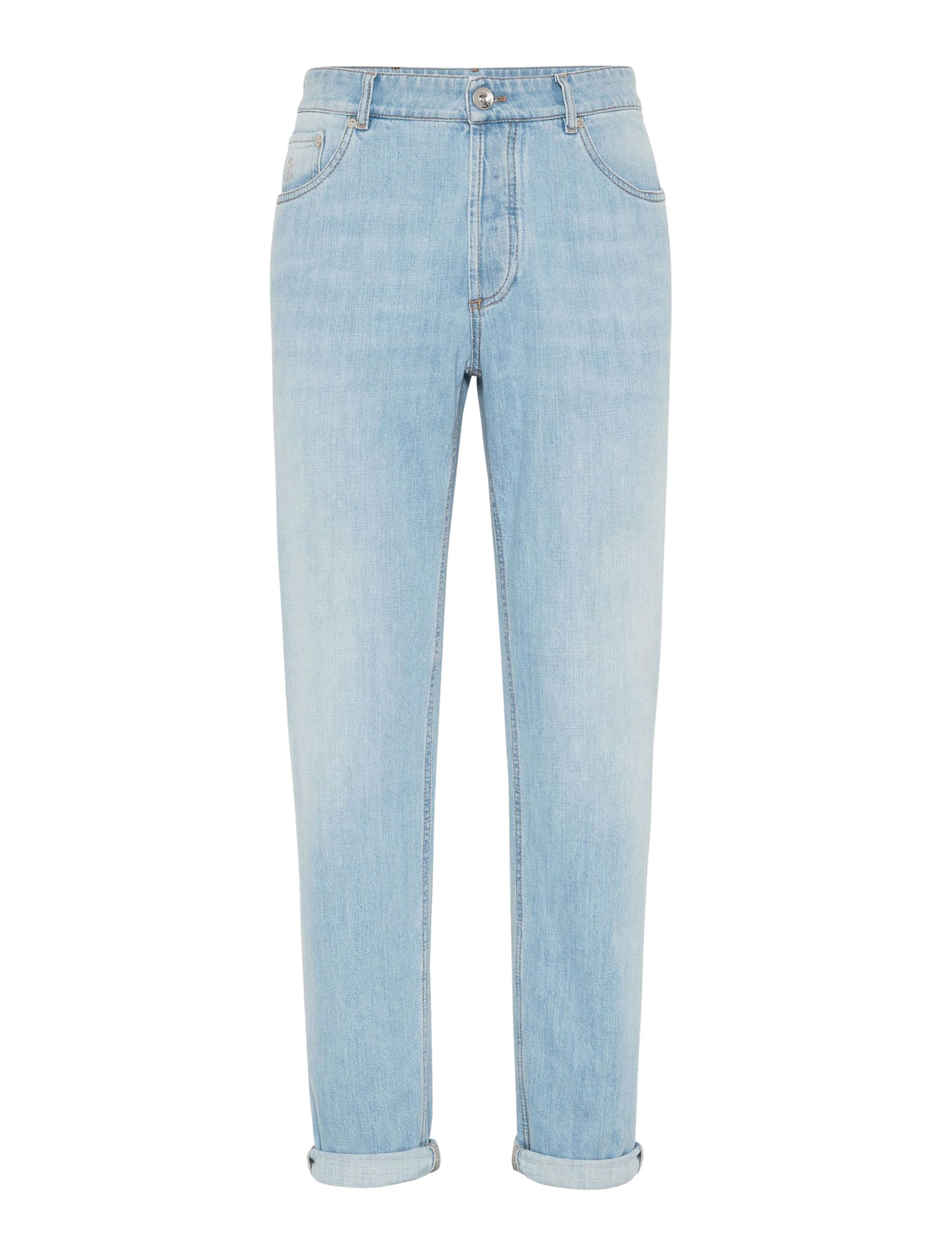 Jeans in cotone dal taglio slim