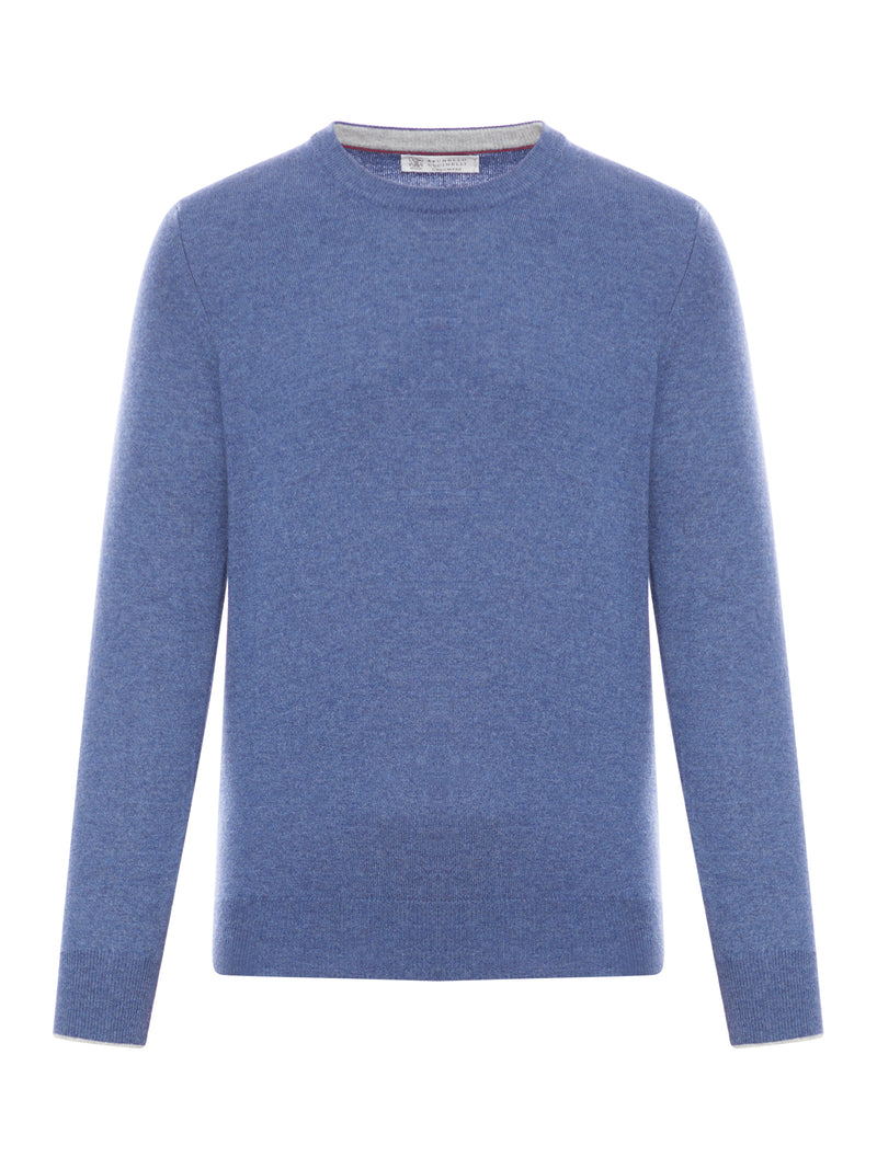 Maglia in cashmere a girocollo