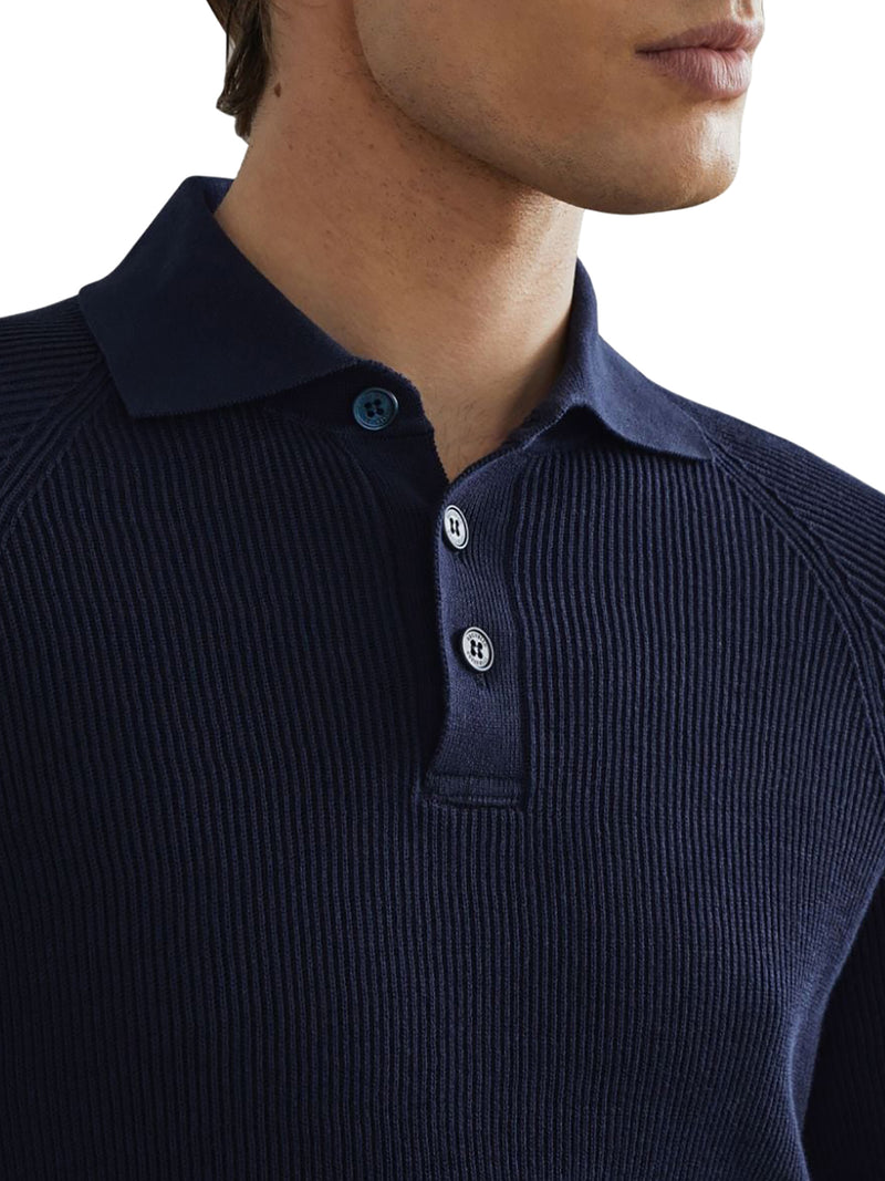 Polo in maglia di cotone