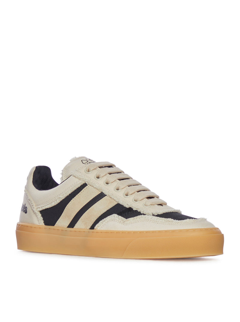 SNEAKERS BASSE IN PELLE