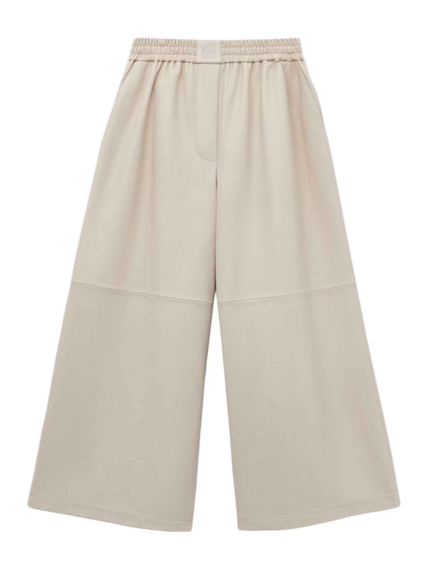 PANTALONI CROP IN NAPPA