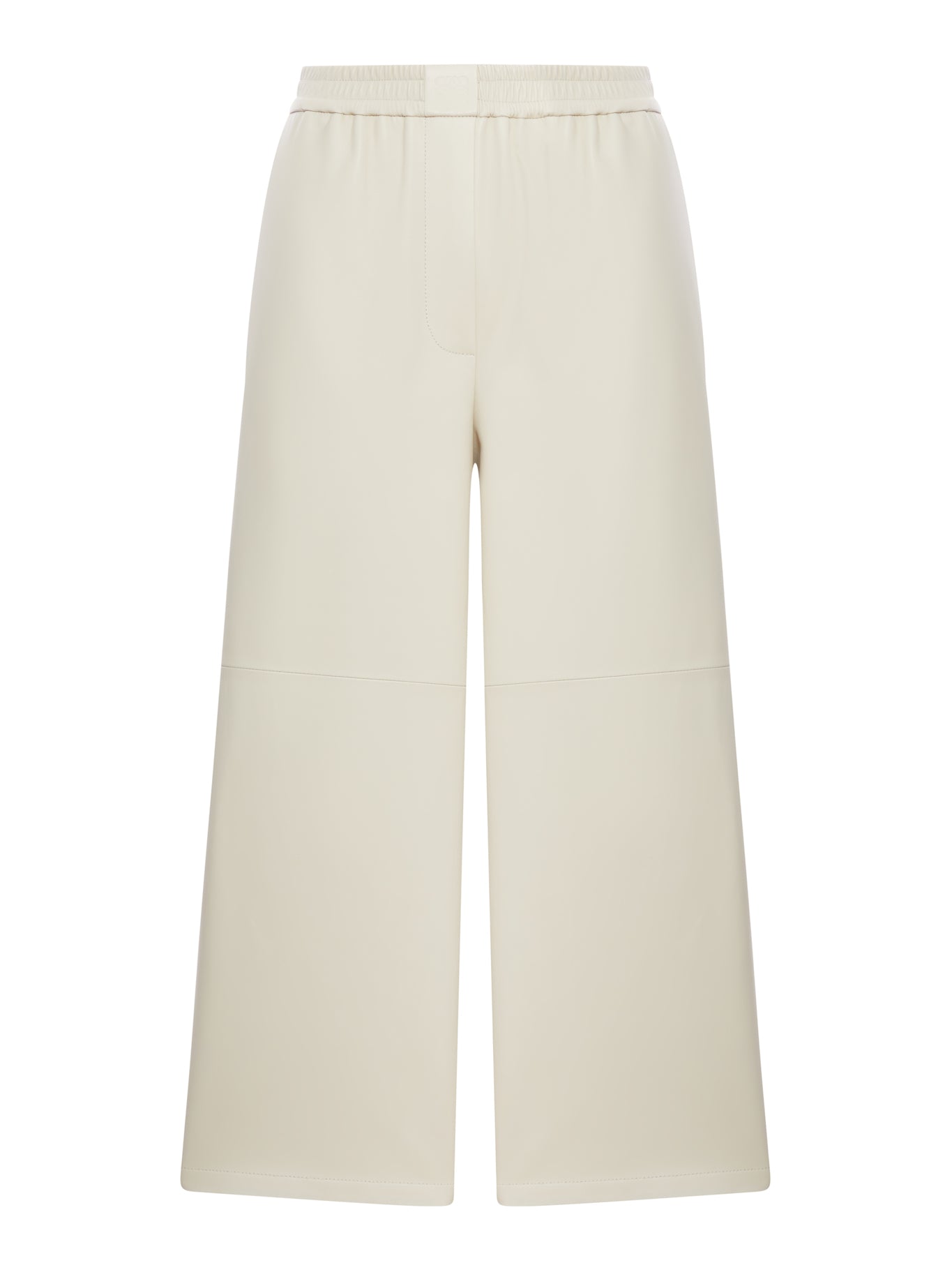 PANTALONI CROP IN NAPPA