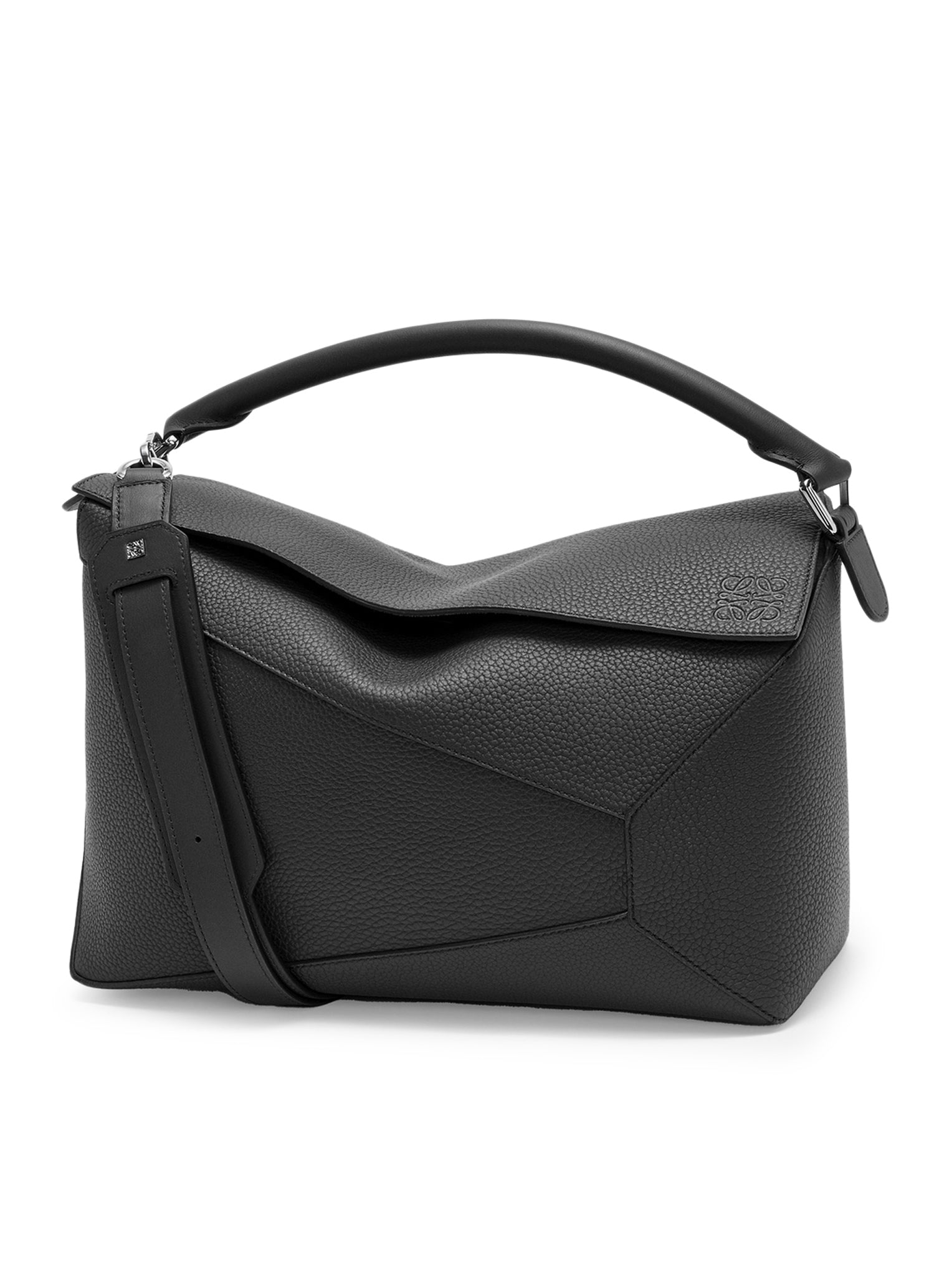 BORSA PUZZLE GRANDE IN PELLE DI VITELLO MARTELLATO