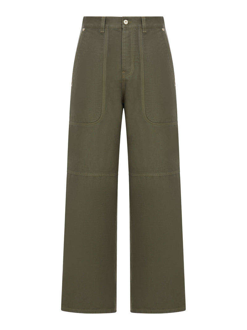 PANTALONI CARGO IN COTONE