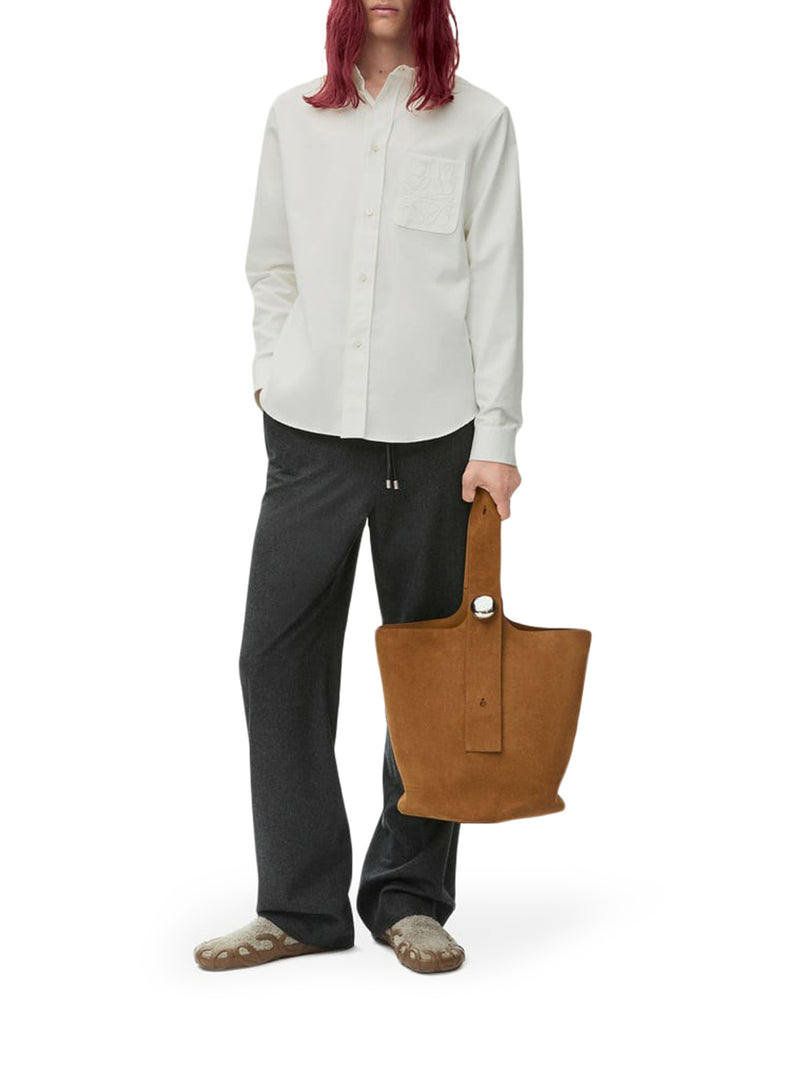 CAMICIA IN COTONE CON LOGO