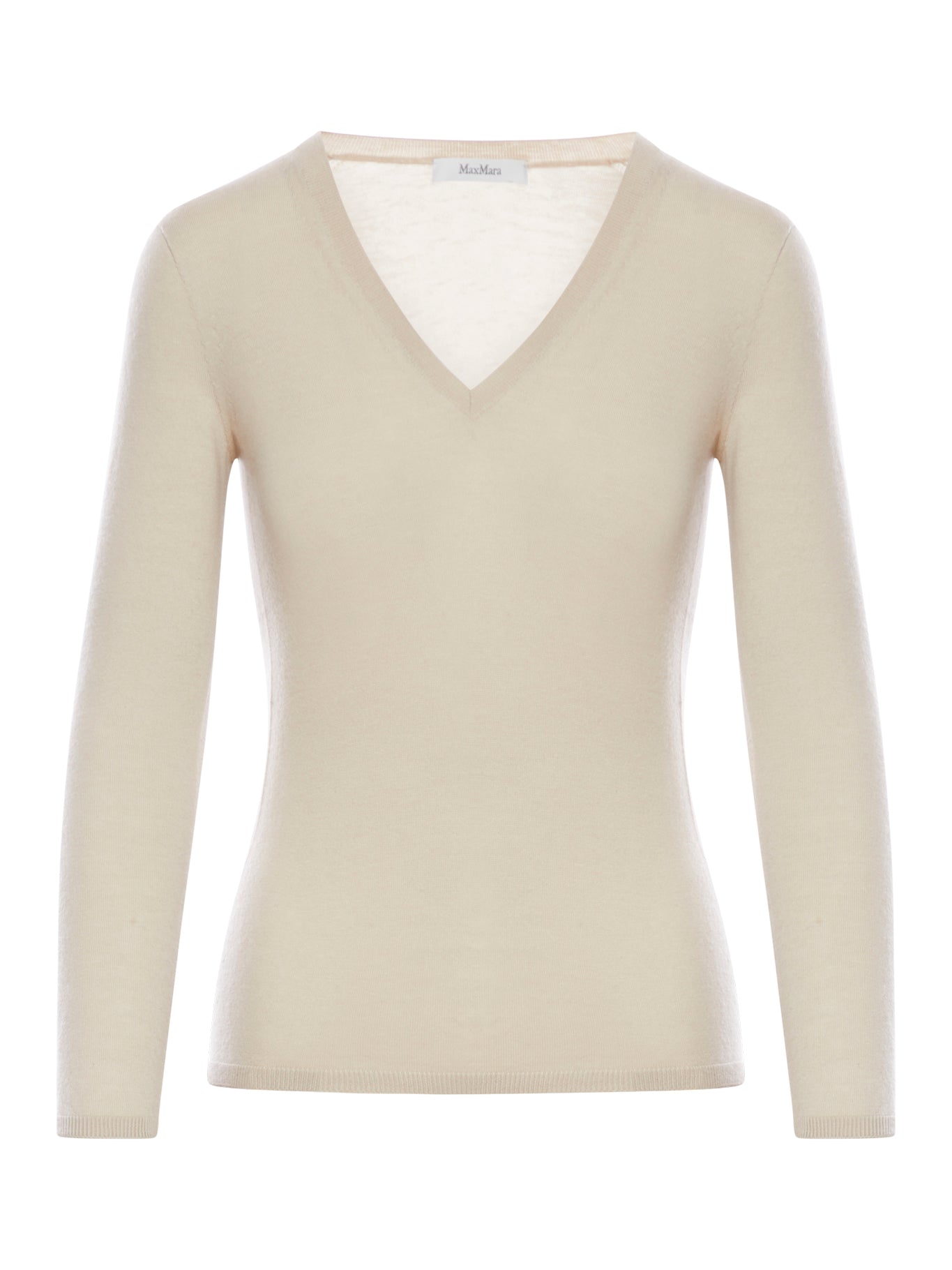 MAGLIA IN CASHMERE CON SCOLLO A V