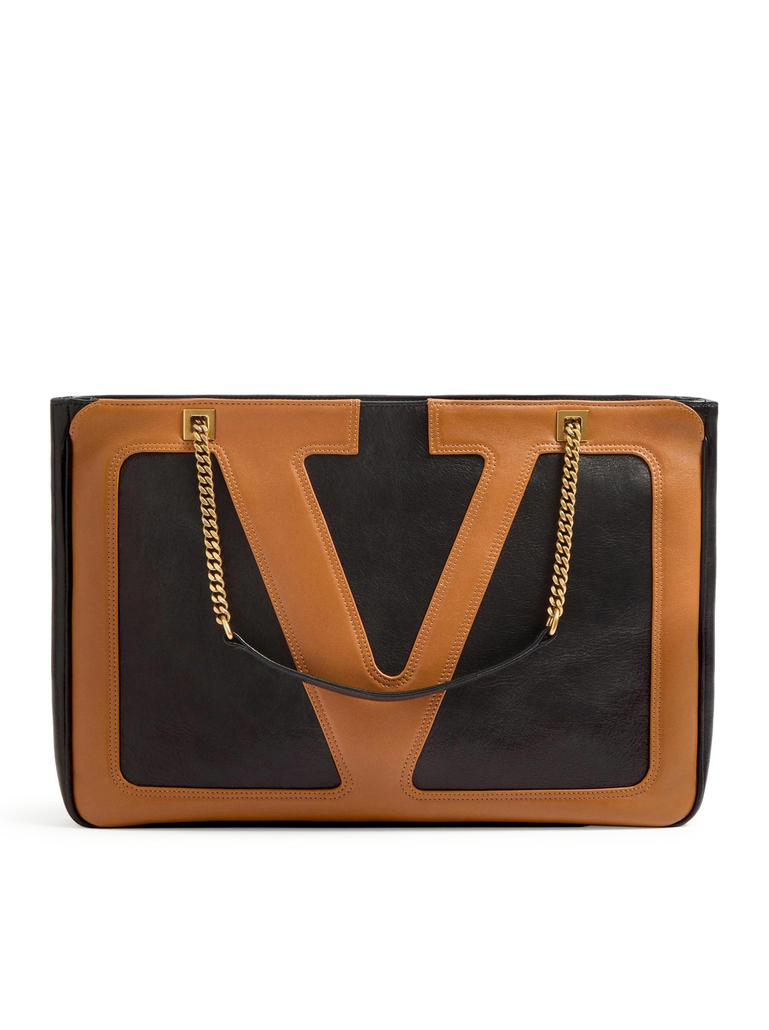 BORSA SHOPPING MEDIA VIVA SUPERSTAR VALENTINO GARAVANI IN PELLE NAPPA