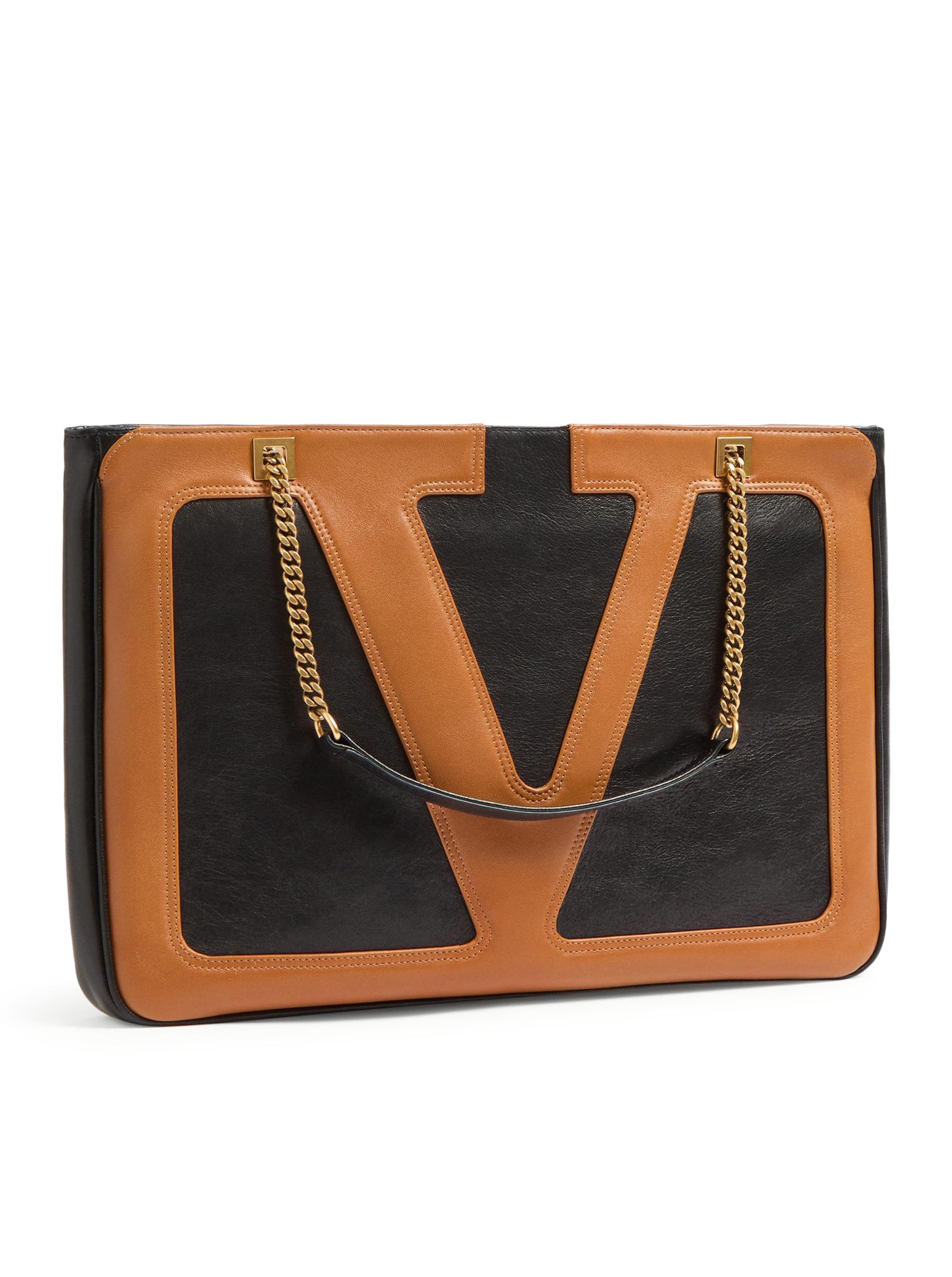 BORSA SHOPPING MEDIA VIVA SUPERSTAR VALENTINO GARAVANI IN PELLE NAPPA