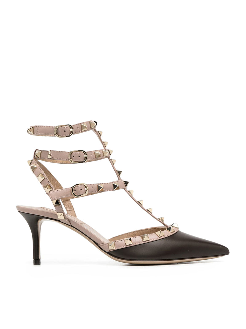 SLINGBACK ROCKSTUD IN PELLE DI VITELLO