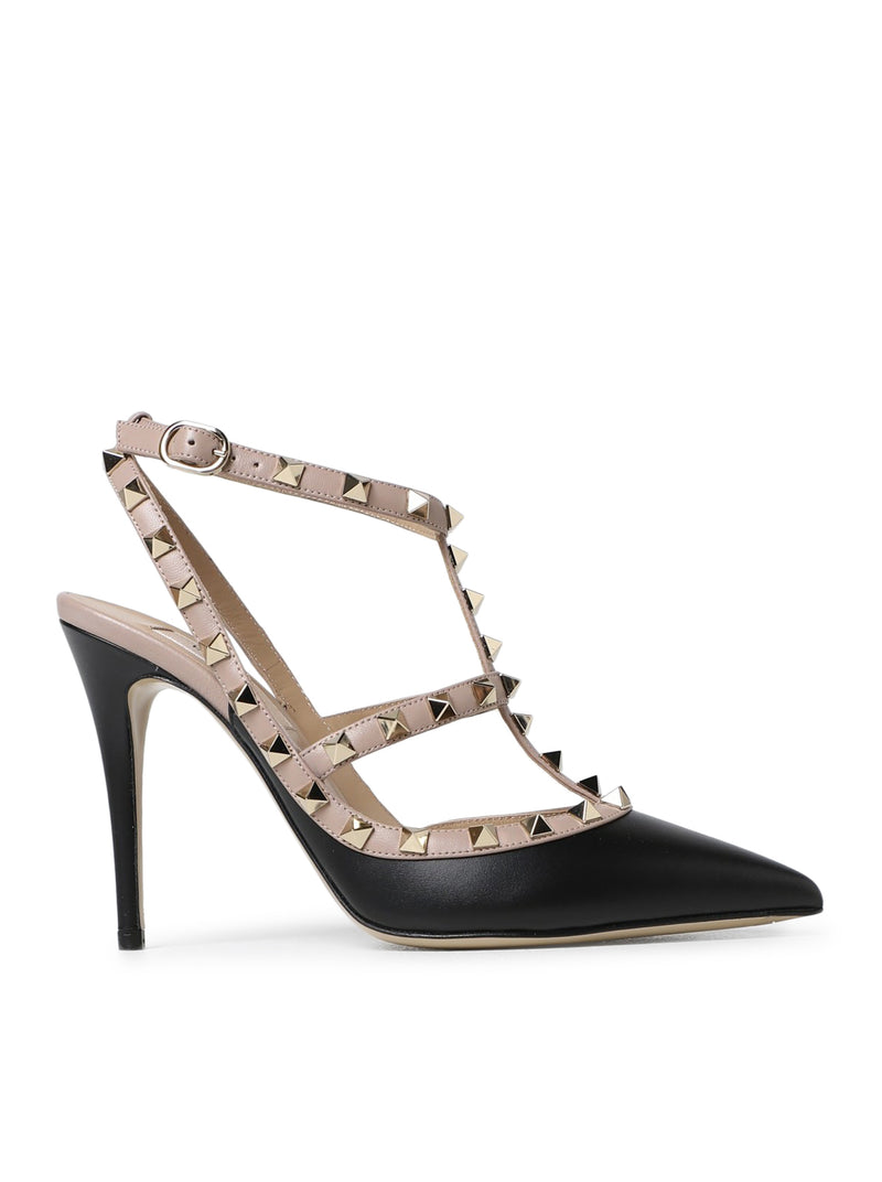 SLINGBACK ROCKSTUD IN PELLE DI VITELLO