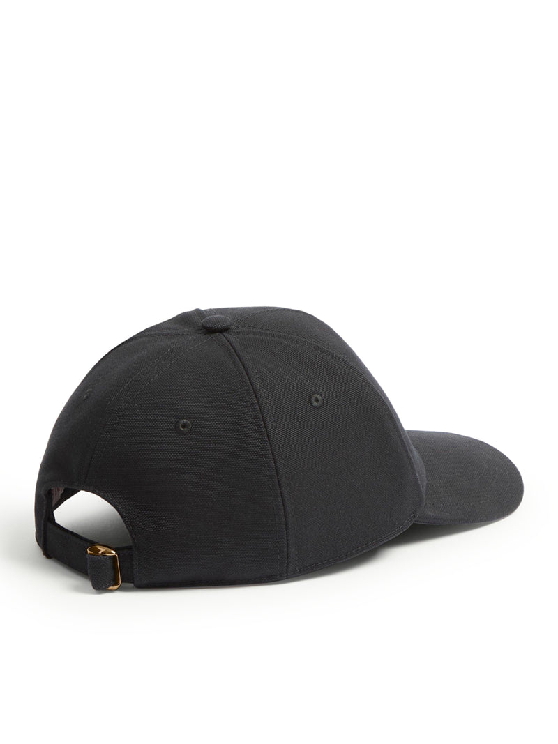 BASEBALL CAP CHEZ VALENTINO IN COTONE CON RICAMO