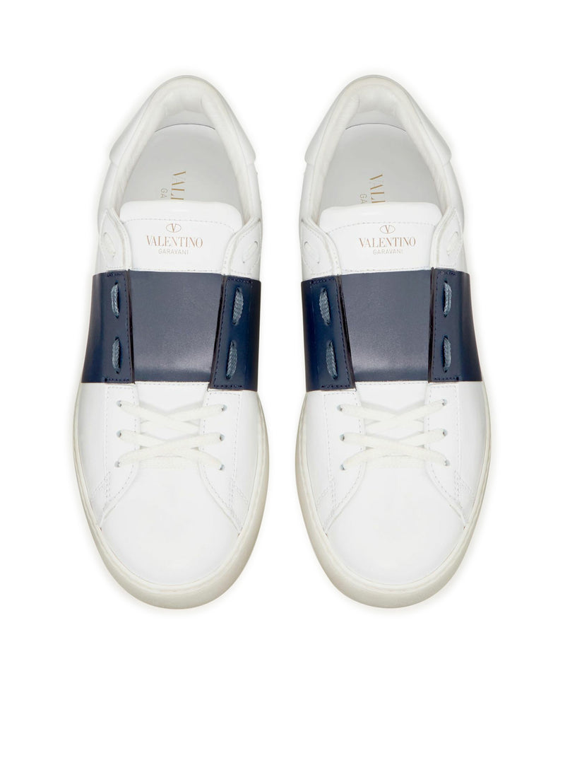 SNEAKERS OPEN IN PELLE DI VITELLO – Suit Negozi