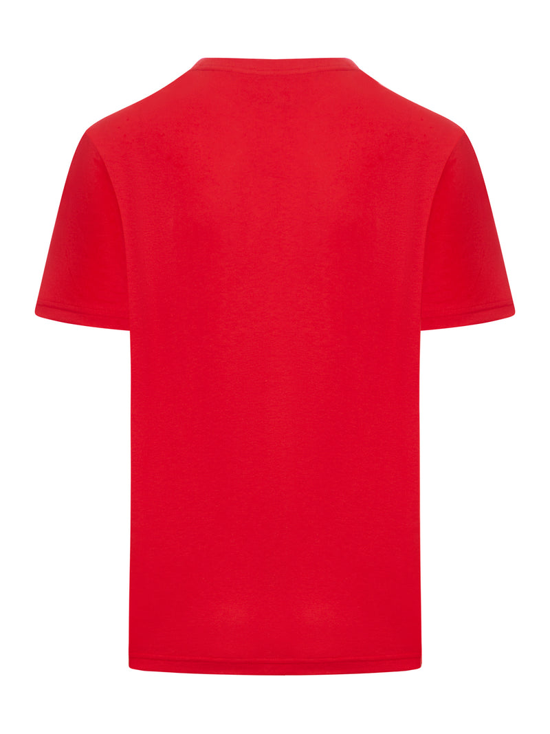 T-SHIRT IN COTONE CON STAMPA CHEZ VALENTINO