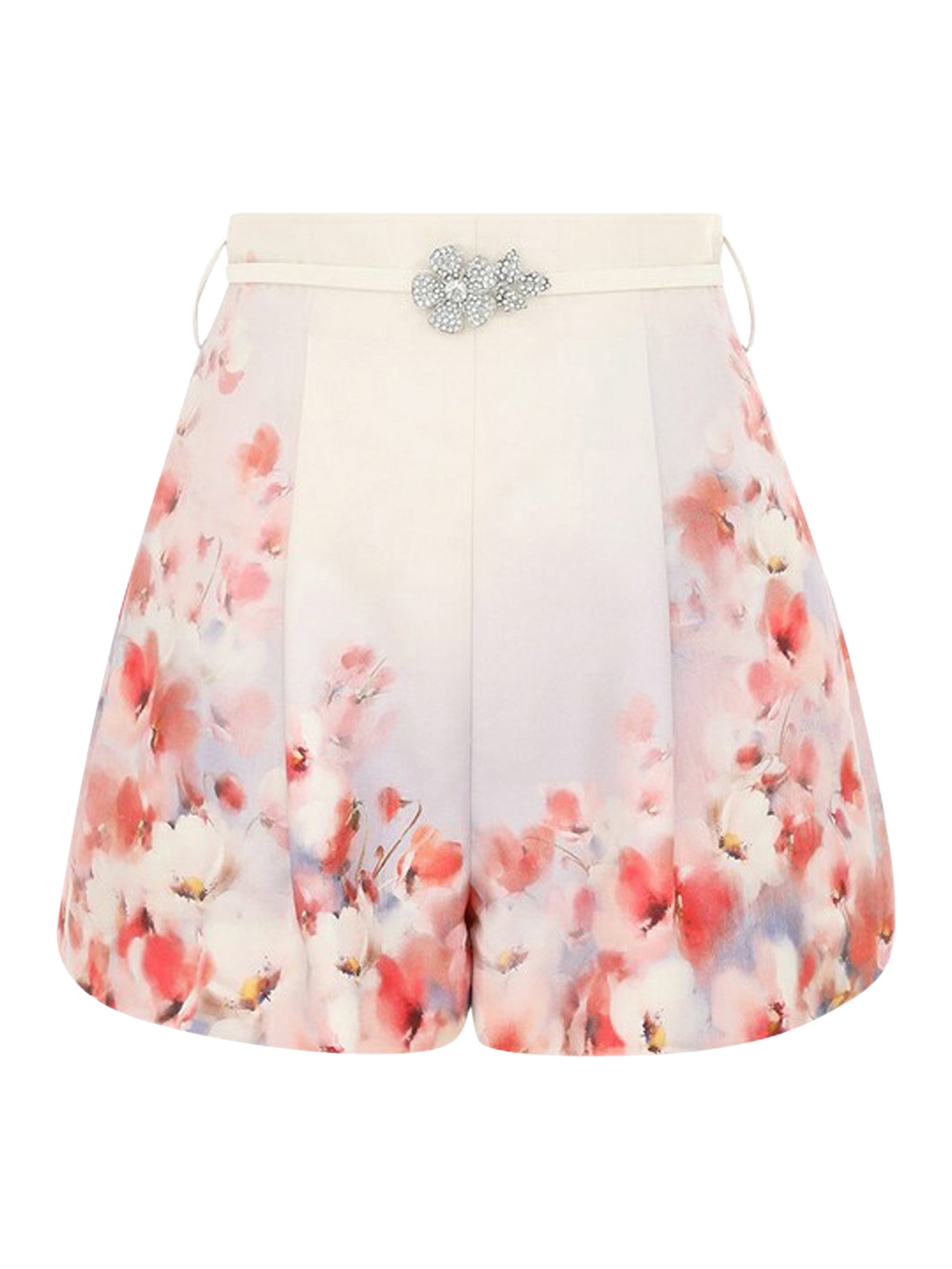 SHORTS CON STAMPA FLOREALE