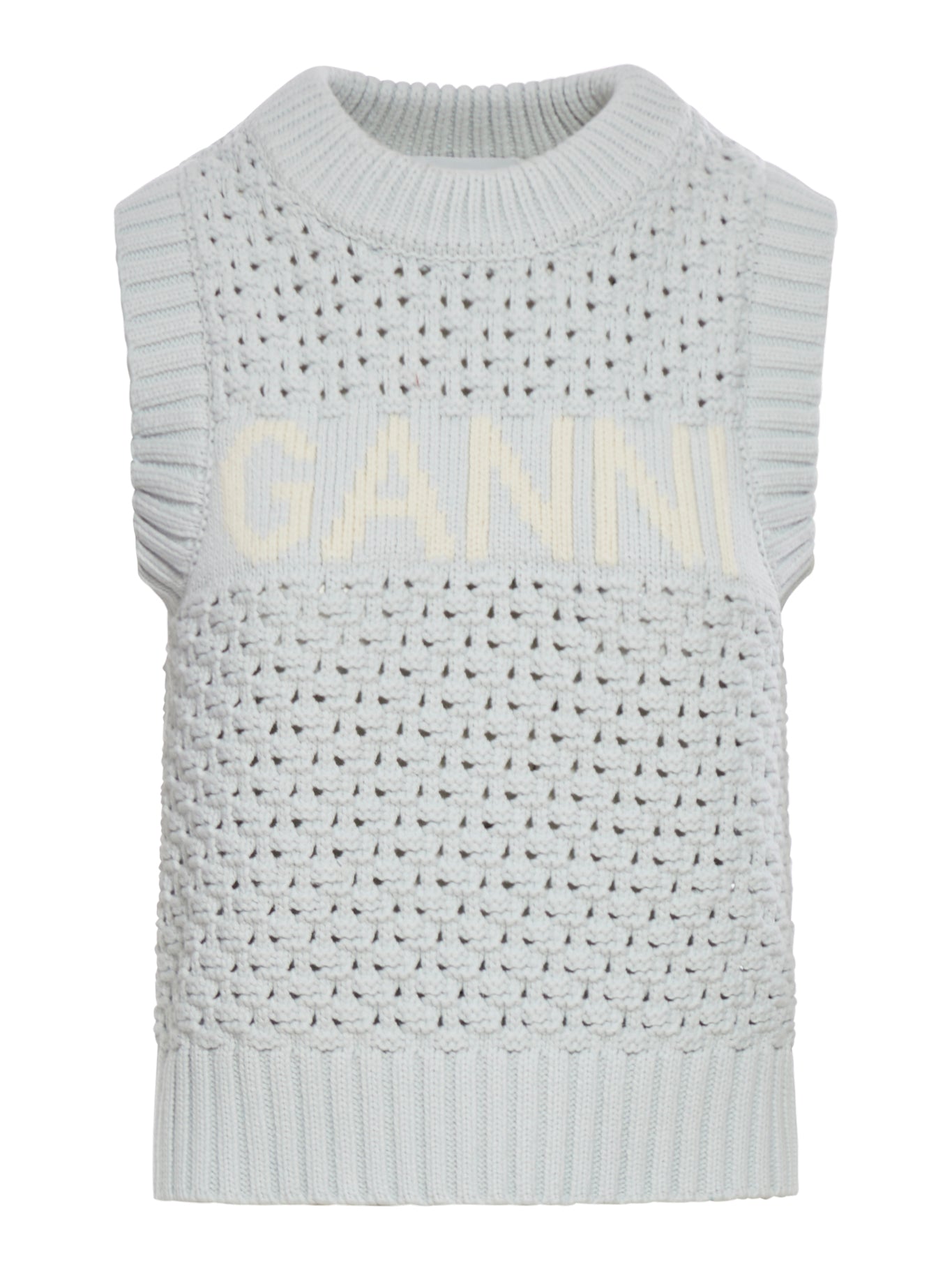 GILET IN COTONE CON LOGO