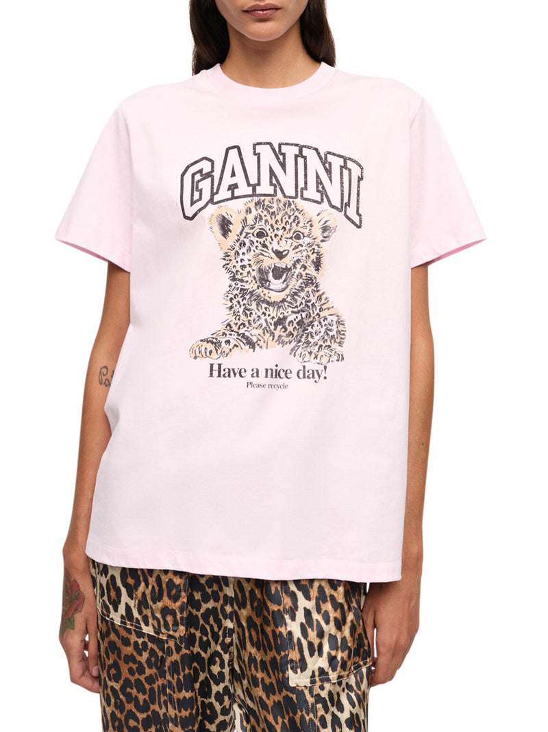 T-SHIRT  IN JERSEY GANNI