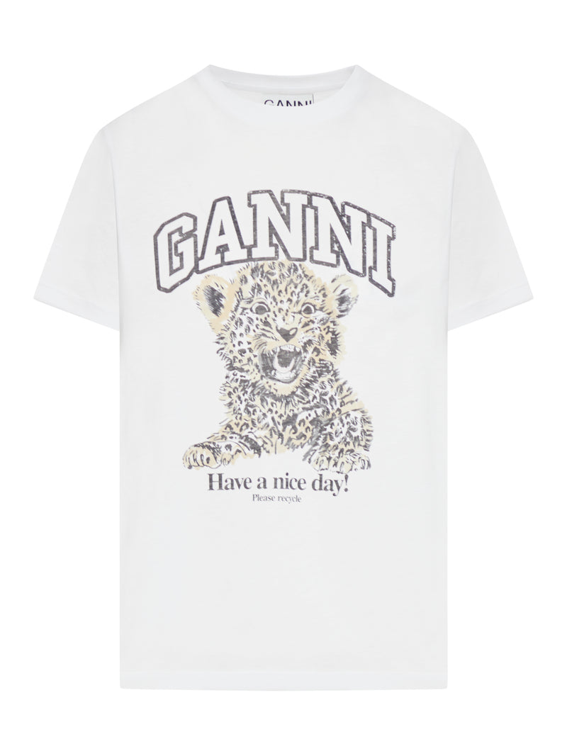 T-SHIRT IN JERSEY CON STAMPA