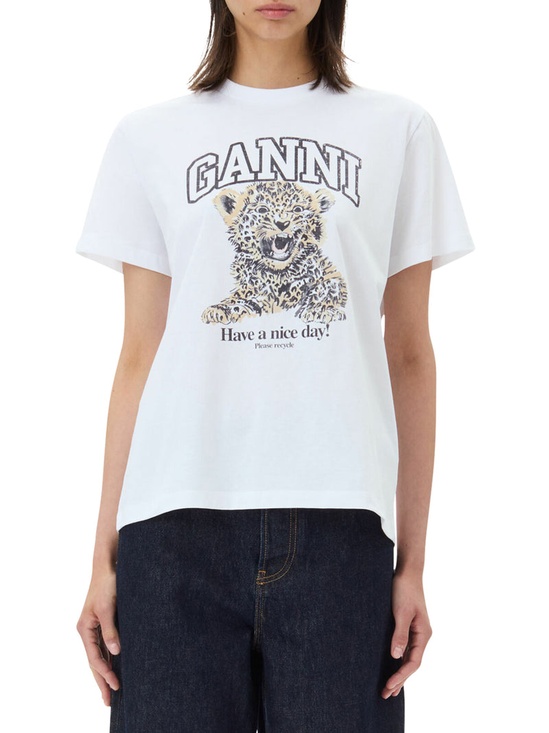 T-SHIRT  IN JERSEY GANNI