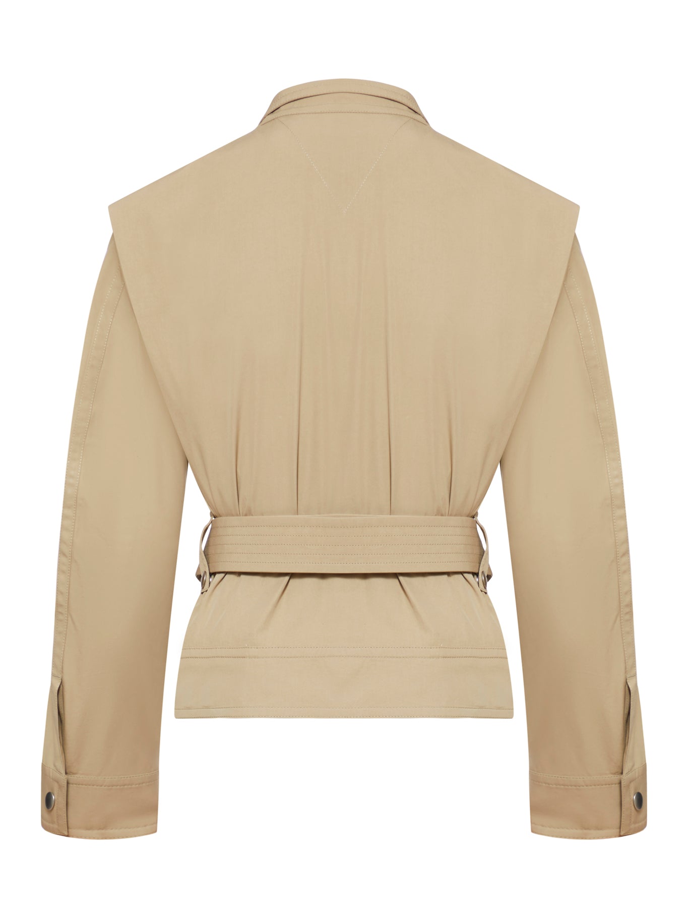 BLOUSON IN GABARDINE CON CINTURA