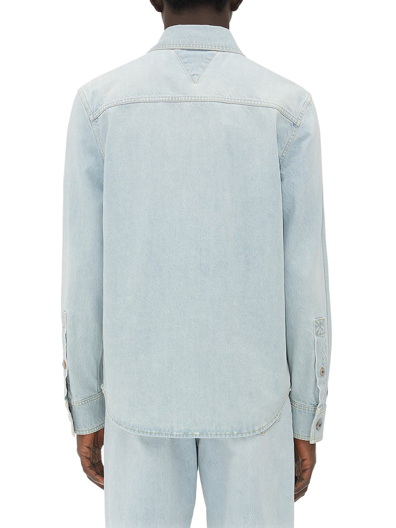 OVERSHIRT IN DENIM EXTRA BLEACH