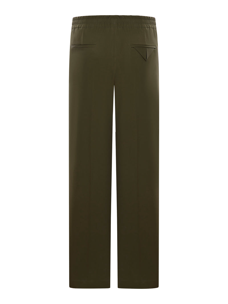 PANTALONI IN TWILL DI COTONE