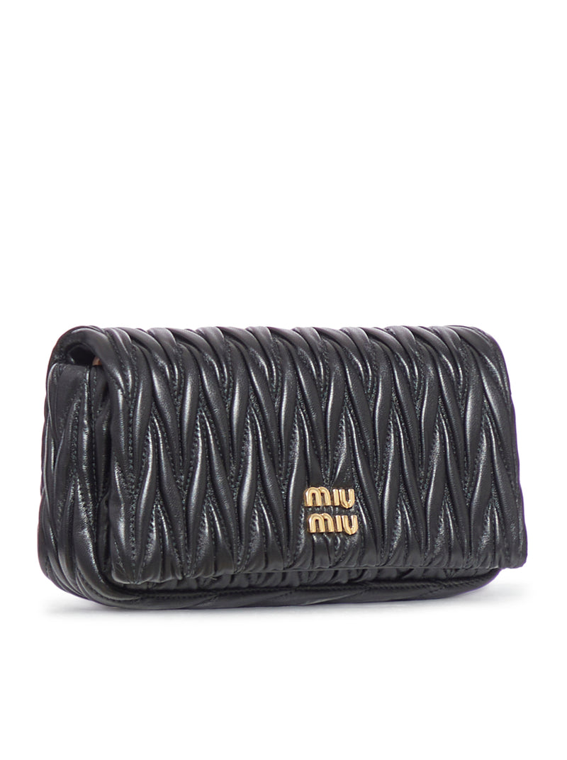 MINI BORSA IN NAPPA MATELASSE` - Main Image