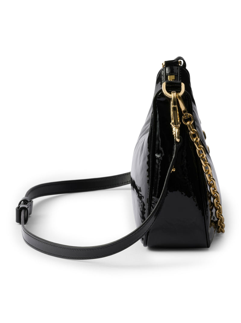 Prada Re-Edition mini bag in naplak patent leather